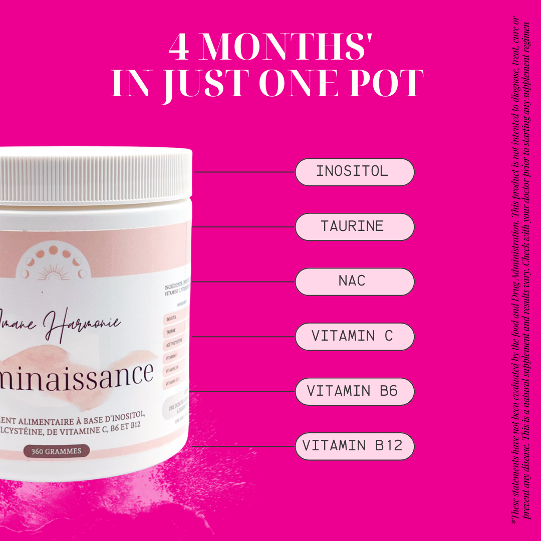 Luminaissance - 4 months - PCOS Must-Have Powder