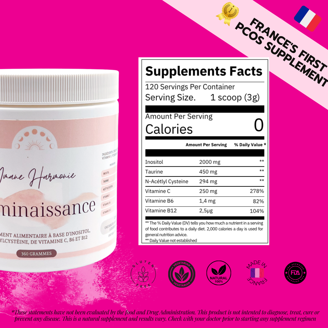 PCOS Support Vitamin Powder- 4 months